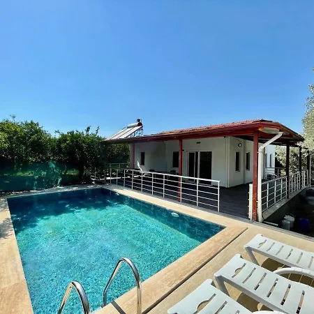 Avci Villa-fethiye 3+1 In Garden With Private Pool, 10 Minutes To The Вилла Фетхие